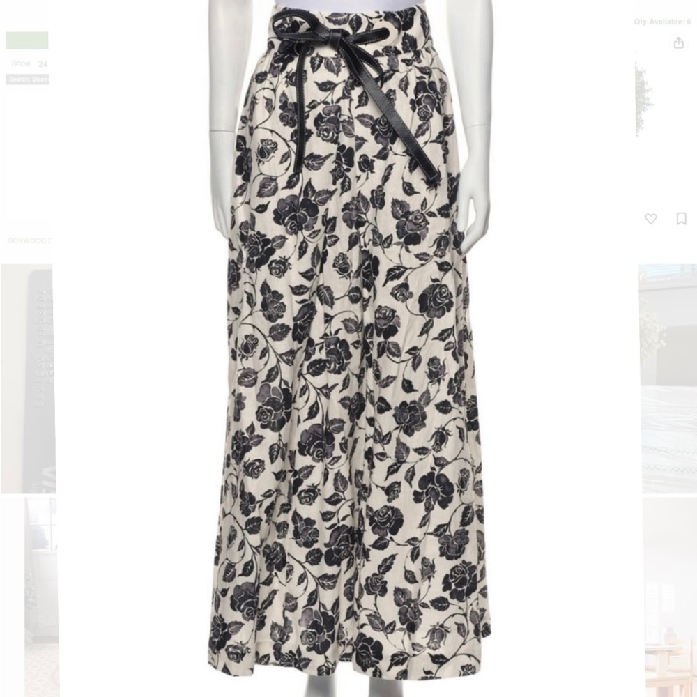 Zimmerman XS midi floral skirt